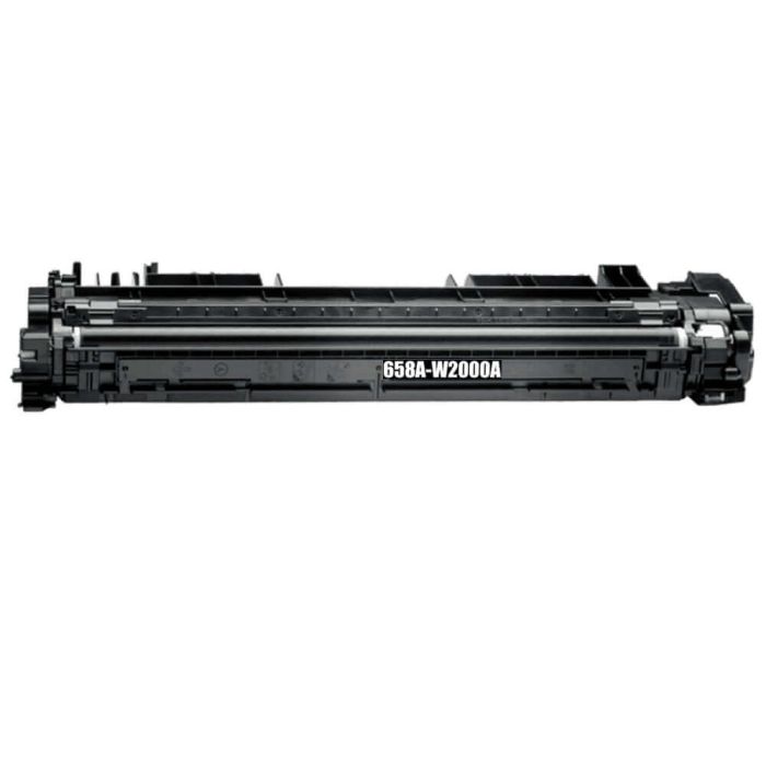 HP W2000A Black Toner Cartridge, Single Pack