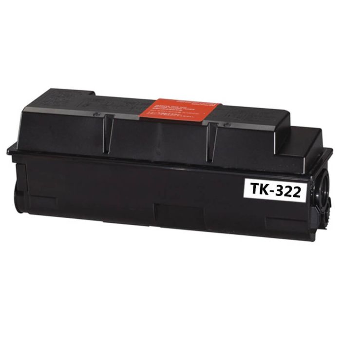 Kyocera TK-322 Toner Cartridge Black, Single Pack