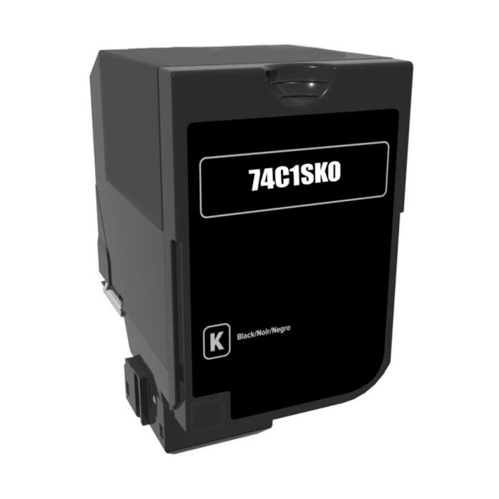 Lexmark 74C1SK0 Toner Cartridge Black, Single Pack