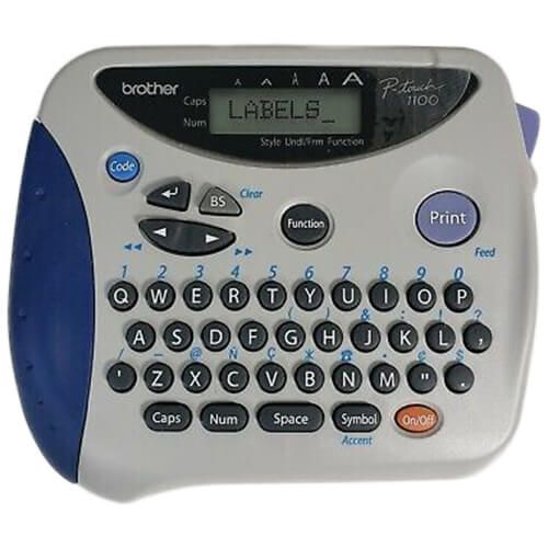 Brother P-Touch 1100 Tape Label Cassette Printer