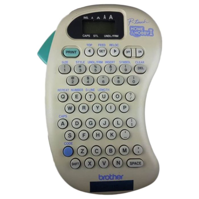Brother PT-110 Tape Label Cassette Printer
