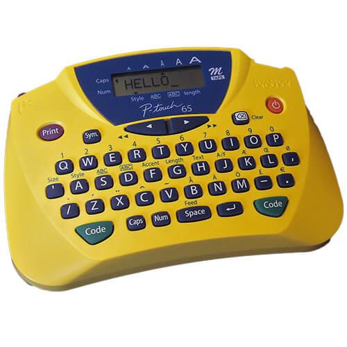 Brother PT-65SB Tape Label Cassette Printer