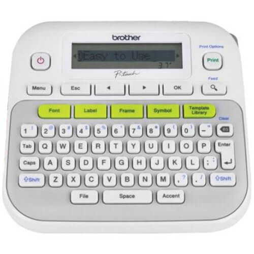 Brother PT-D210 Tape Label Cassette Printer