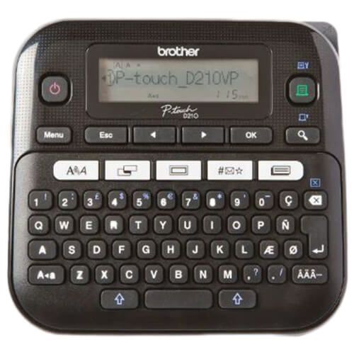 Brother PT-D210VP Tape Label Cassette Printer