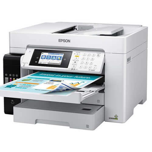 Epson EcoTank Pro ET-16650 All-in-One Supertank Printer using Epson EcoTank Pro ET-16650 Ink Bottles