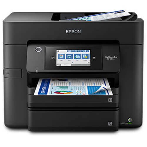 Epson WorkForce Pro WF-4834 Wireless All-in-One Printer using Epson WF-4834 Ink Cartridges