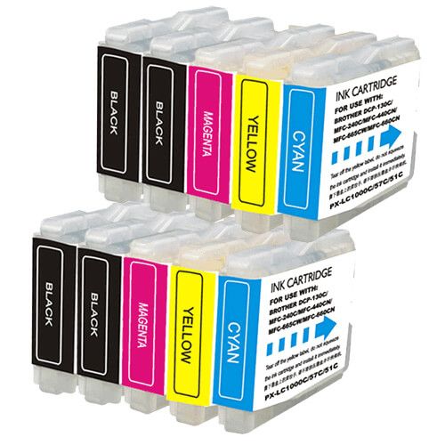 Brother LC51 Black & Color 10-pack Ink Cartridges
