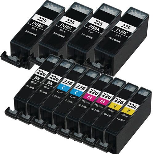 Canon PGI-225 & CLI-226 Black & Color 12-pack Ink Cartridges