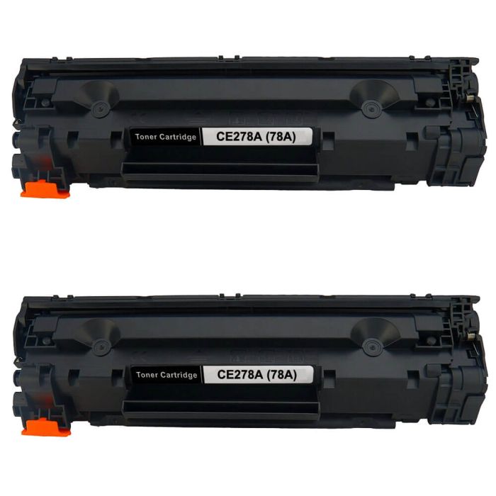 HP 78A (CE278A) 2-pack Black Toner Cartridges
