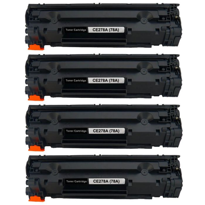 HP 78A (CE278A) 4-pack Black Toner Cartridges