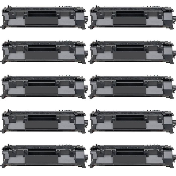 HP 05A (CE505A) 10-pack Black Toner Cartridges
