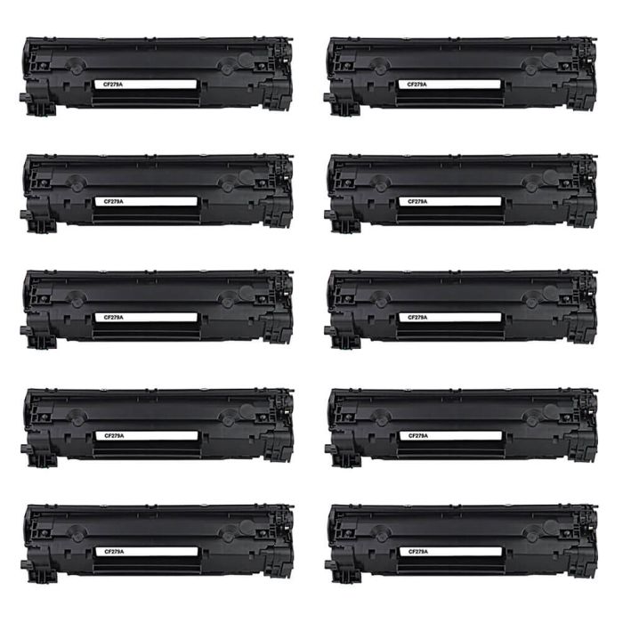 HP 79A (CF279A) 10-pack Black Toner Cartridges