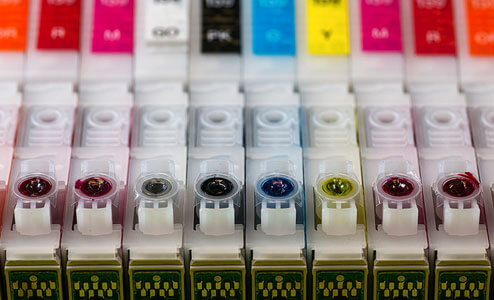 group of ink cartridges